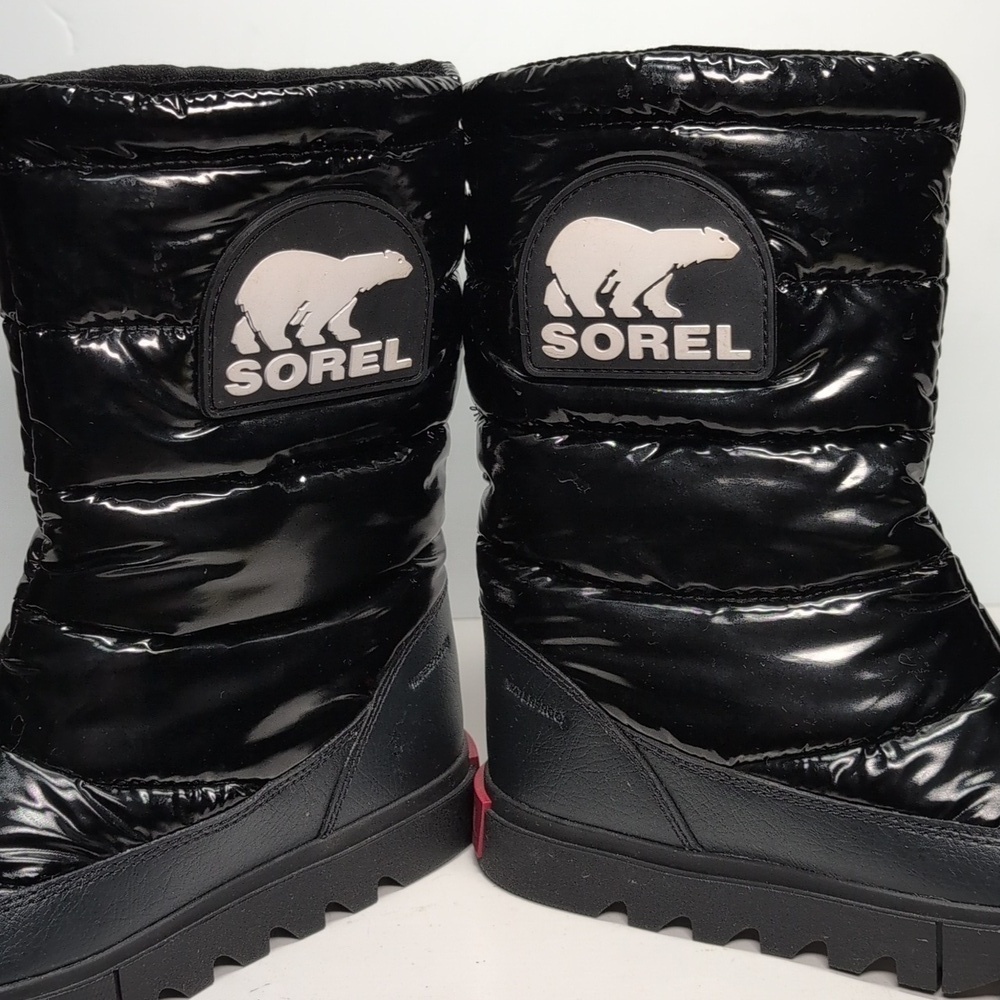 Sorel Joan of Arctic Next Lite glossy puffy boots womans size 6 EU 37 - Picture 13 of 15